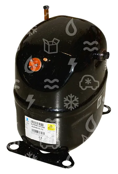 kompresor Tecumseh AJ4461N-FZ, HBP - R134a, R1234yf, 220 - 240V, 50 Hz, 1 fáze